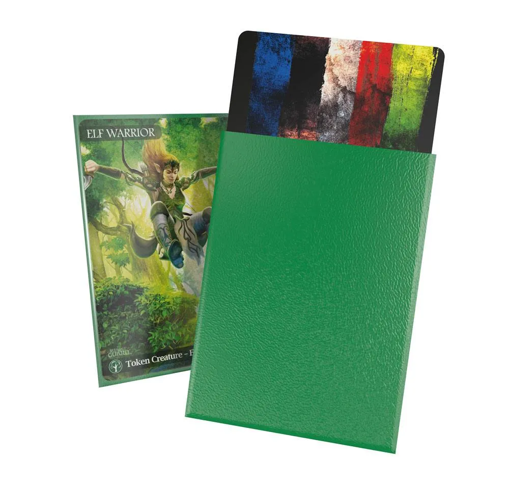 Ultimate Guard Cortex Sleeves Matte Standard Size 66 x 91 mm (100 Sleeves) - Green
